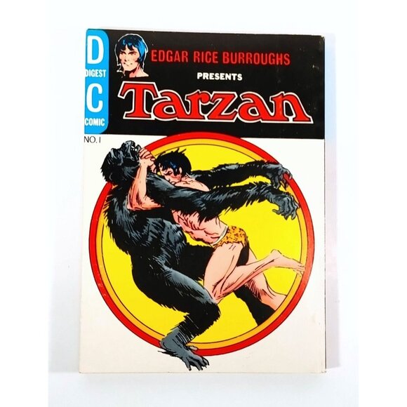 Digest Comics Edgar Rice Burroughs Presents Tarzan 1972 No. 1 - Picture 2 of 4